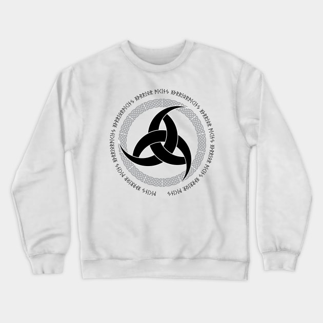 Odin Symbol Crewneck Sweatshirt by emma17